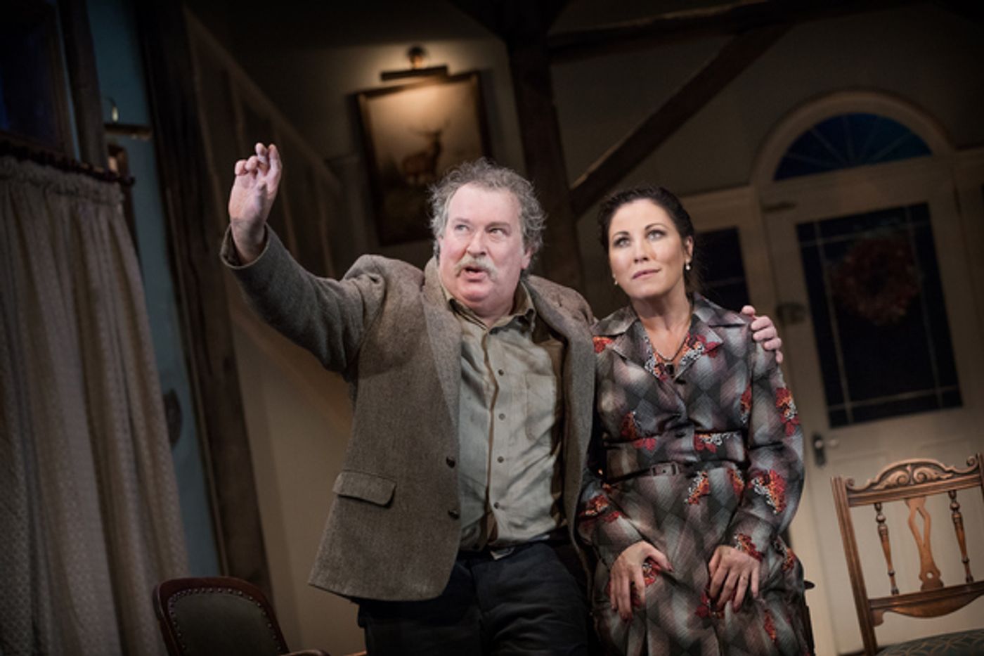 Photo Flash: First Look at DEATHTRAP Starring Paul Bradley and Jessie Wallace  Image