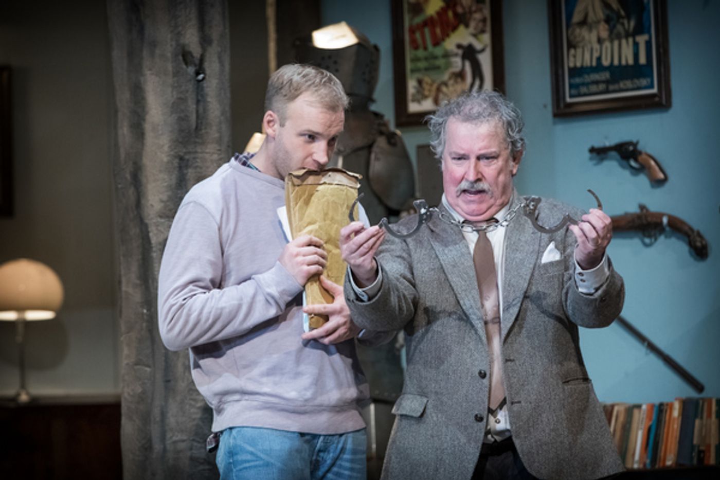 Photo Flash: First Look at DEATHTRAP Starring Paul Bradley and Jessie Wallace  Image