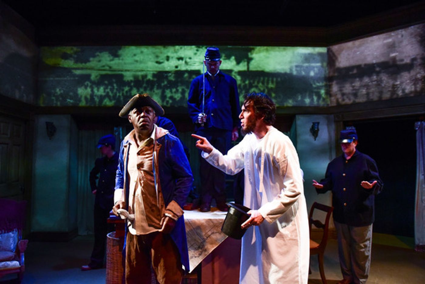 Photo Flash: THE HEAVENS ARE HUNG IN BLACK Makes Chicago Premiere  Image