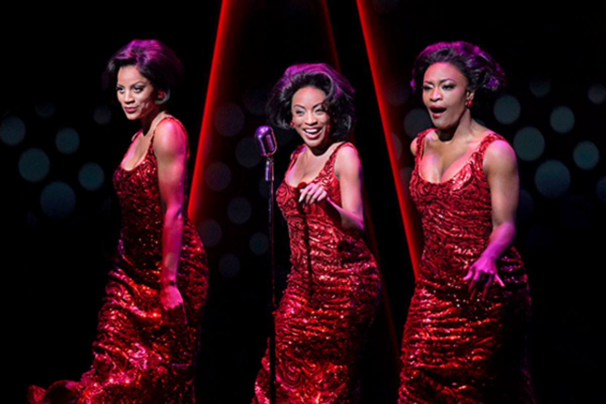 Taylor Symone Jackson, Candice Maire Woods, and Nasia Thomas at 