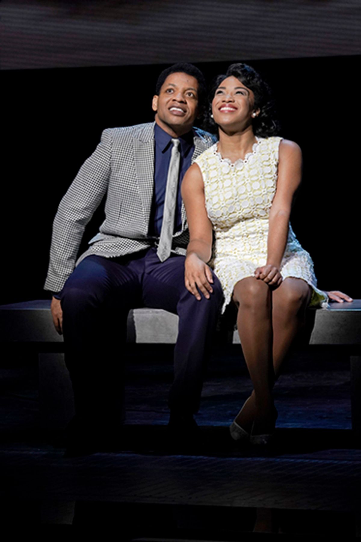 Derrick Baskin and Rashidra Scott  at 