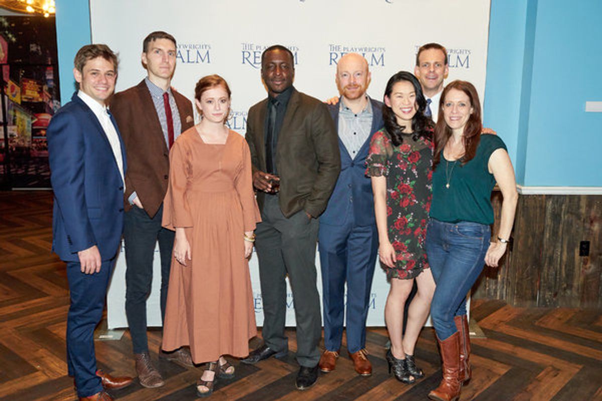 Doug Harris, Alex Breaux, Susannah Perkins, Andy Lucien, Jeff Biehl, Jeena Yi, Chas Carey and Eva Kaminsky 
                          at 