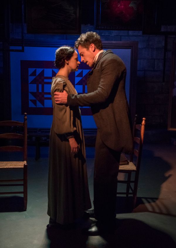 Ashley Neal (Grace Marks) and Steve Haggard (Simon Jordan) Photo