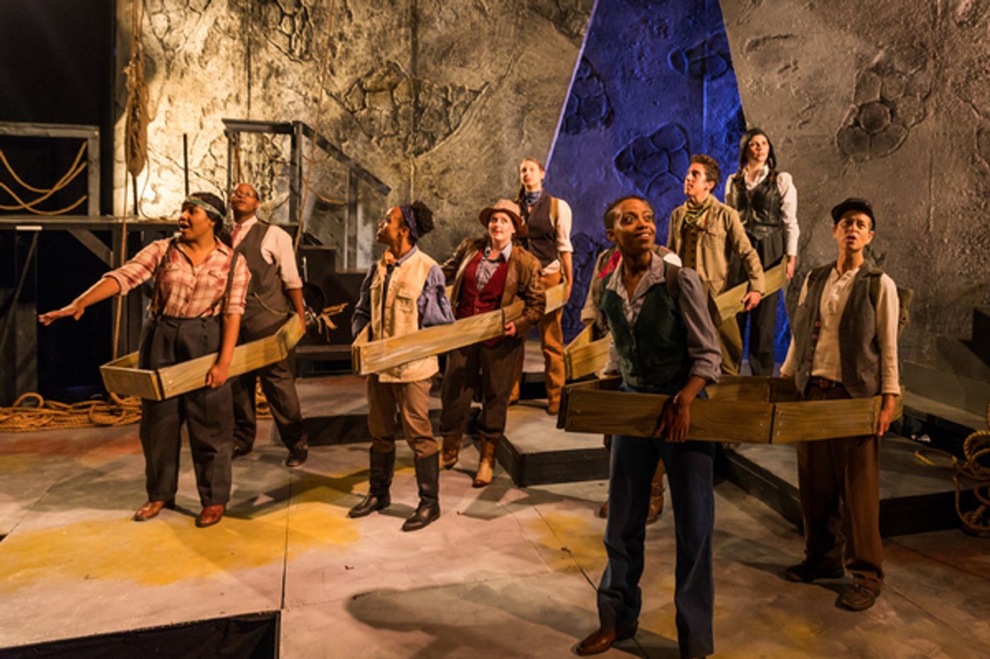 Photo Flash: SpeakEasy Stage Company presents MEN ON BOATS  Image