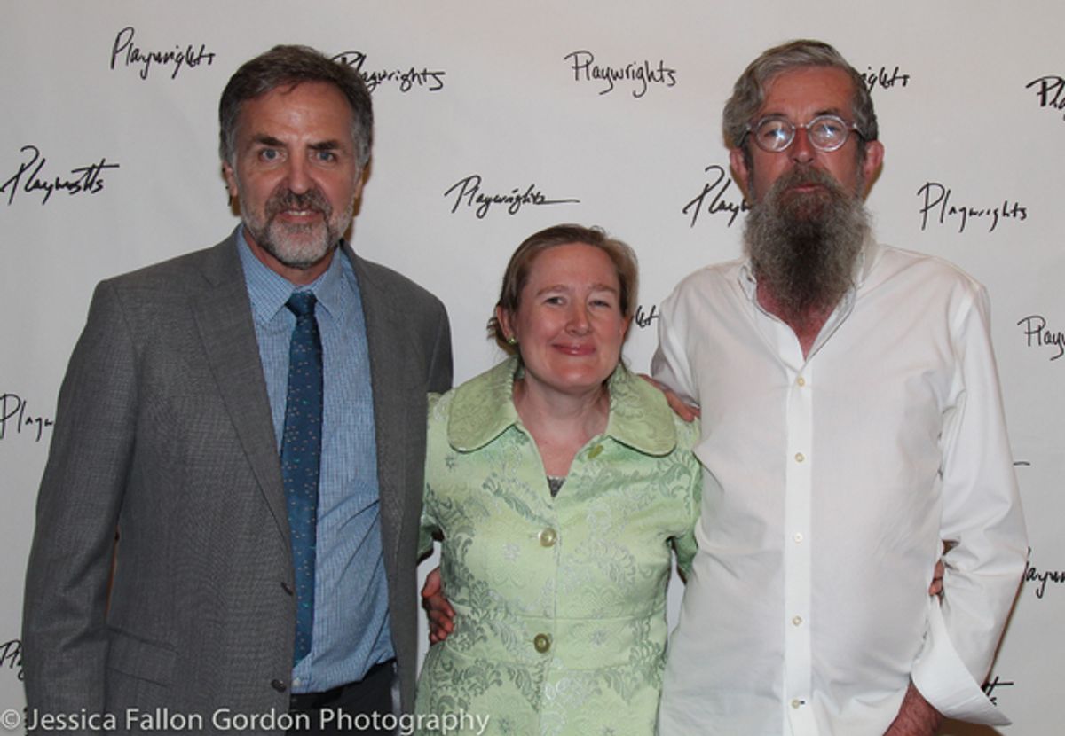 Tim Sanford, Sarah Ruhl and Les Waters at 