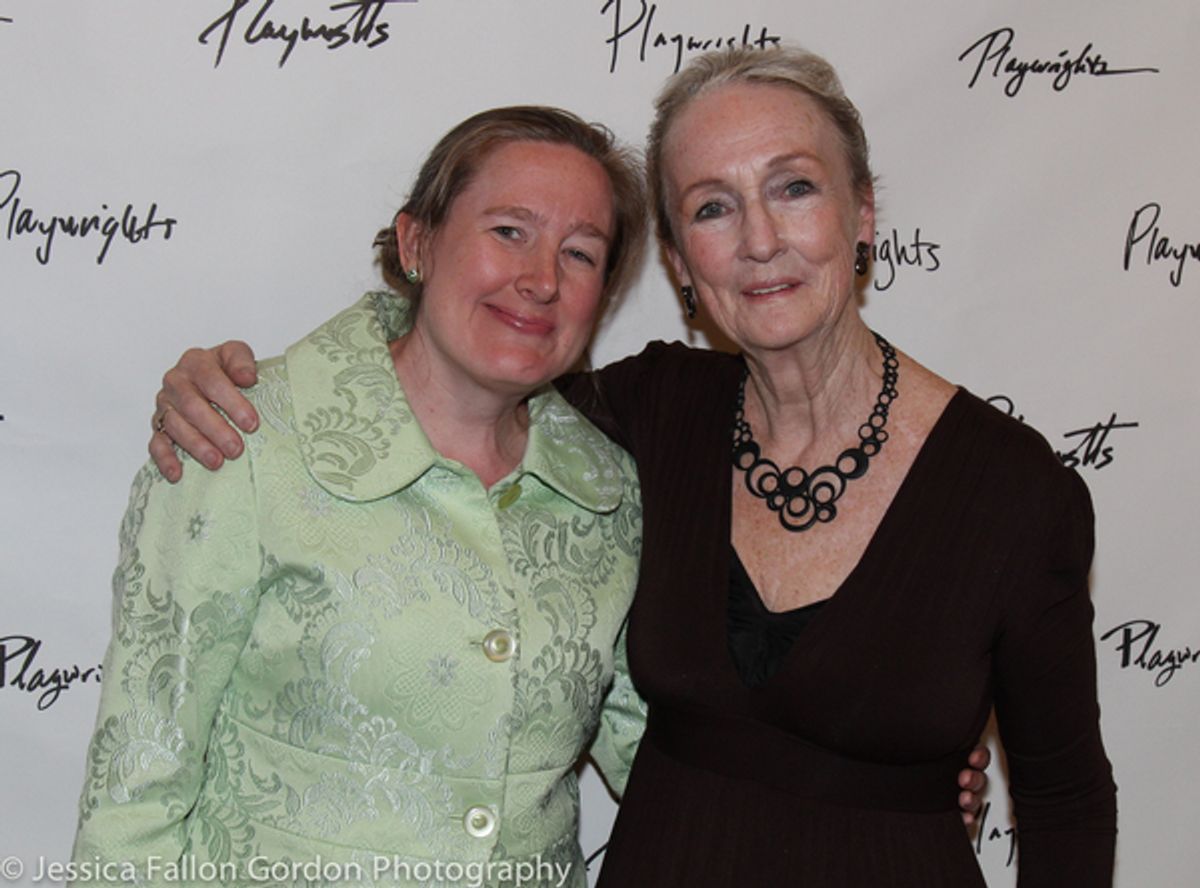 Sarah Ruhl and Kathleen Chalfant at 