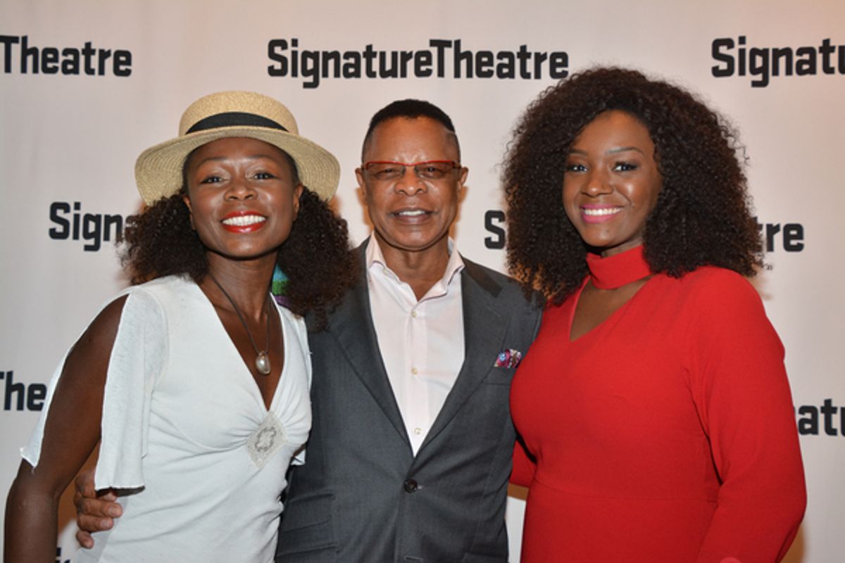 Zainab Jah, Stephen Byrd and Saycon Sengbloh at 