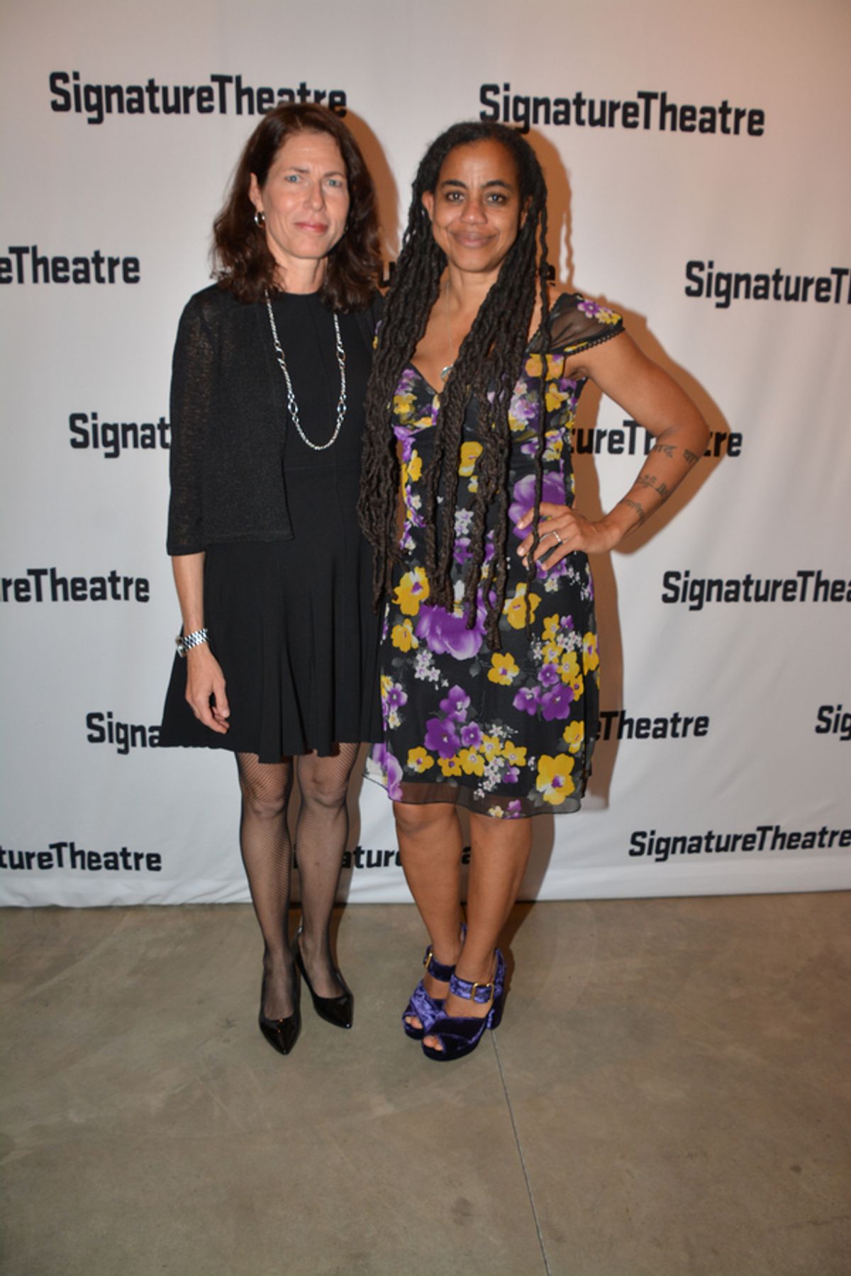 Paige Evans and Suzan-Lori Parks at 