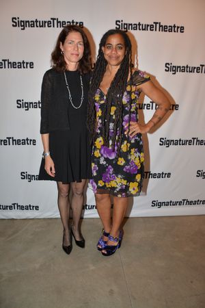 Paige Evans and Suzan-Lori Parks @ BroadwayWorld Paige Evans and Suzan-Lori Parks Photo