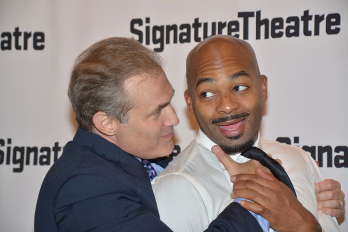 Marc Kudisch and Brandon VIctor Dixon at 