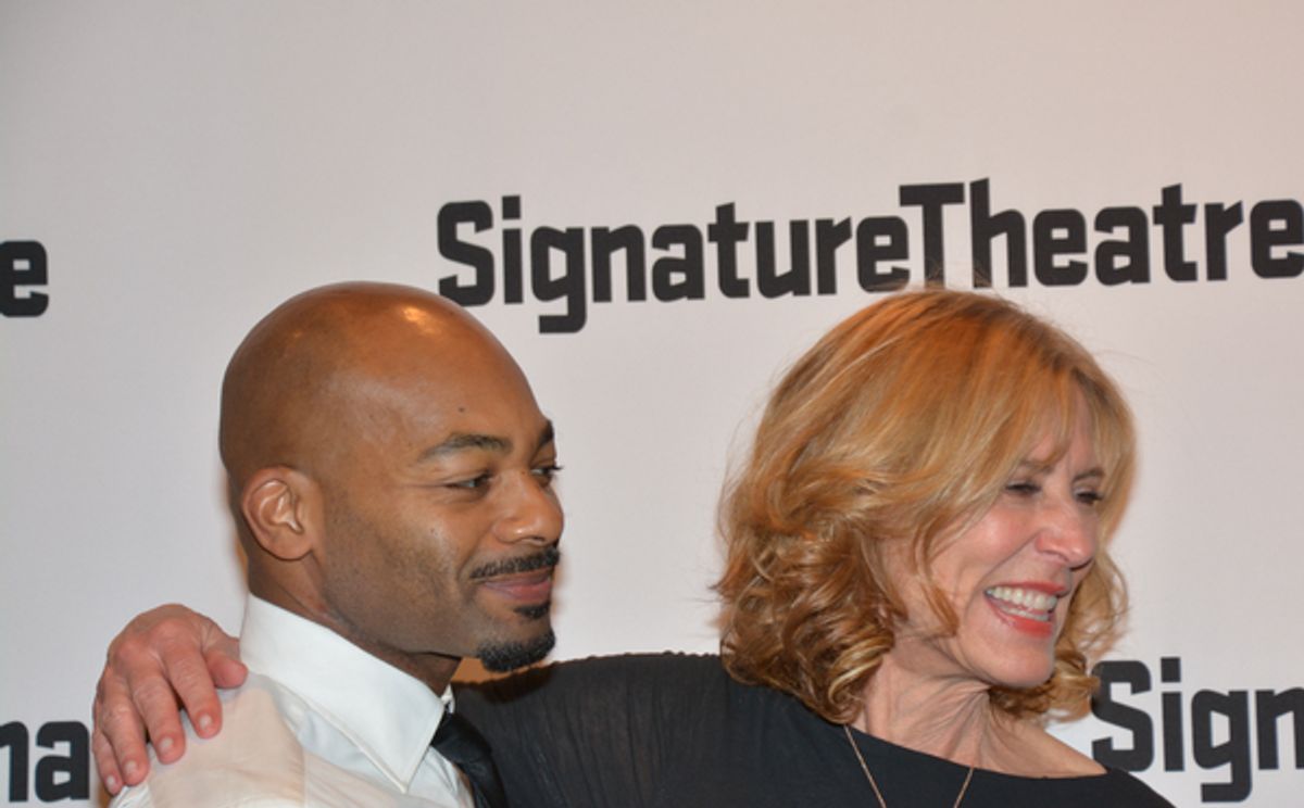 Brando Victor Dixon and Christine Lahti at 