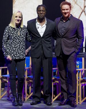 Kerry Ellis, Hugh Maynard & Russell Watson @ BroadwayWorld Kerry Ellis, Hugh Maynard & Russell Watson Photo