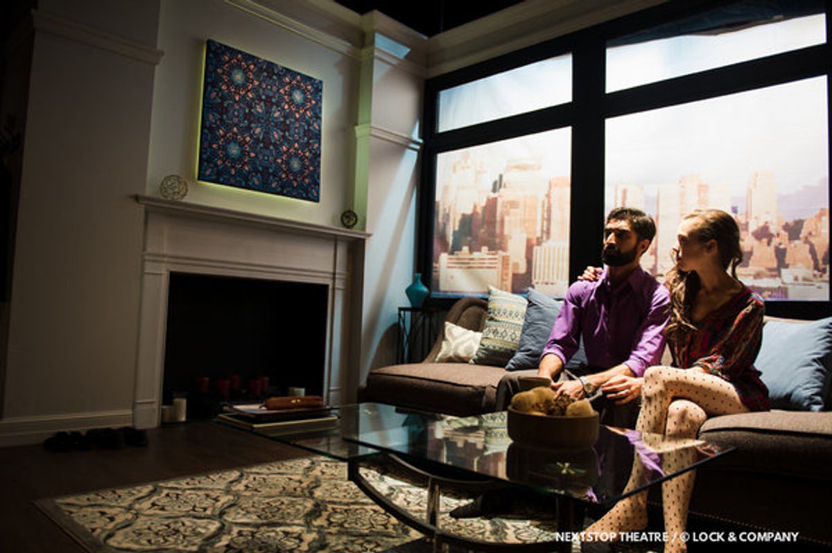 Jesse Bhamrah and Jenna Rossman at 