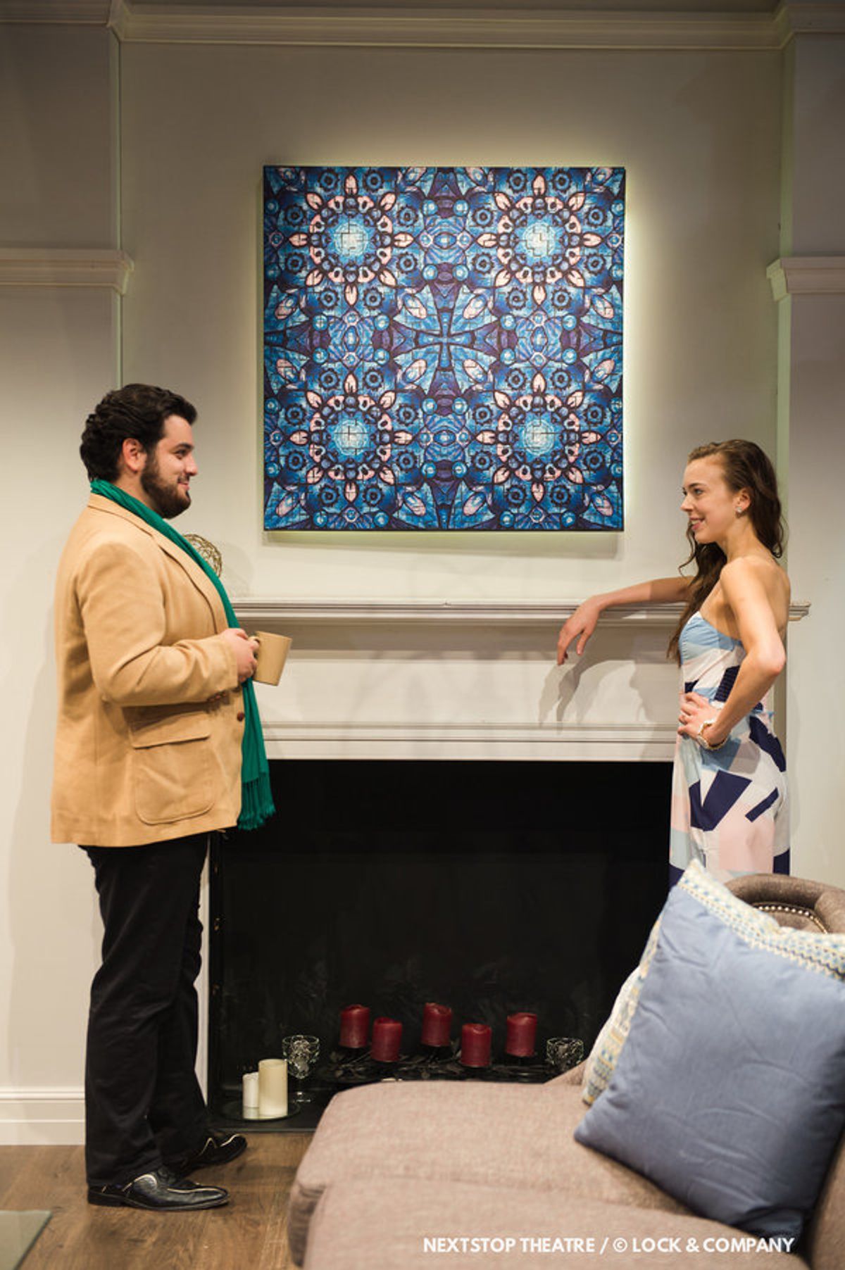 Jordan Friend and Jenna Rossman at 