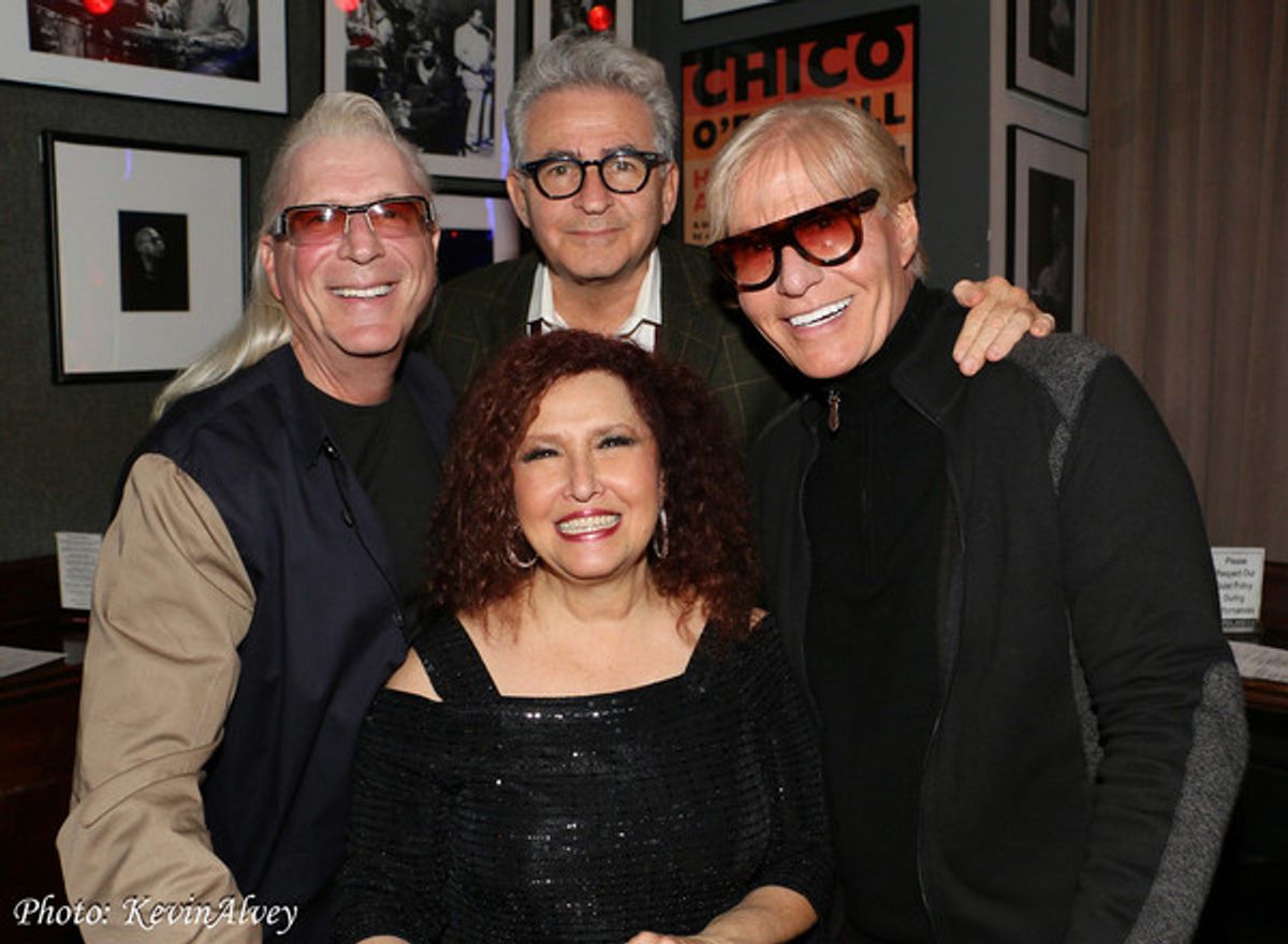 Ron Abel, Paul Kreppel, Chuck Steffan, and Melissa Manchester at 