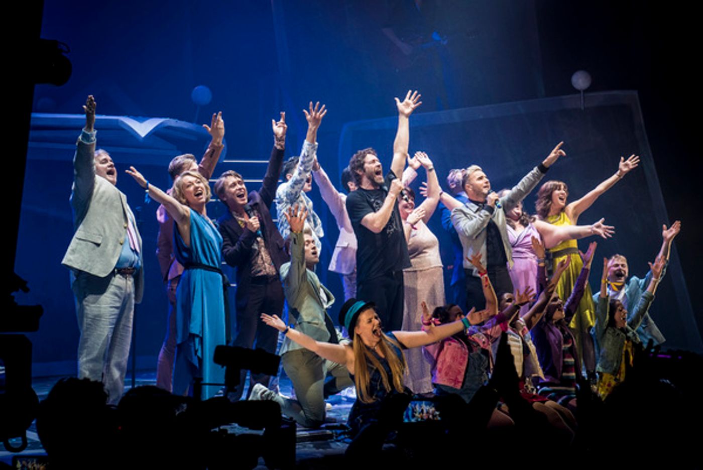 Photo Flash: Take That Joins the Cast of THE BAND in Manchester Photo Flash: Take That Joins the Cast of THE BAND in Manchester Image