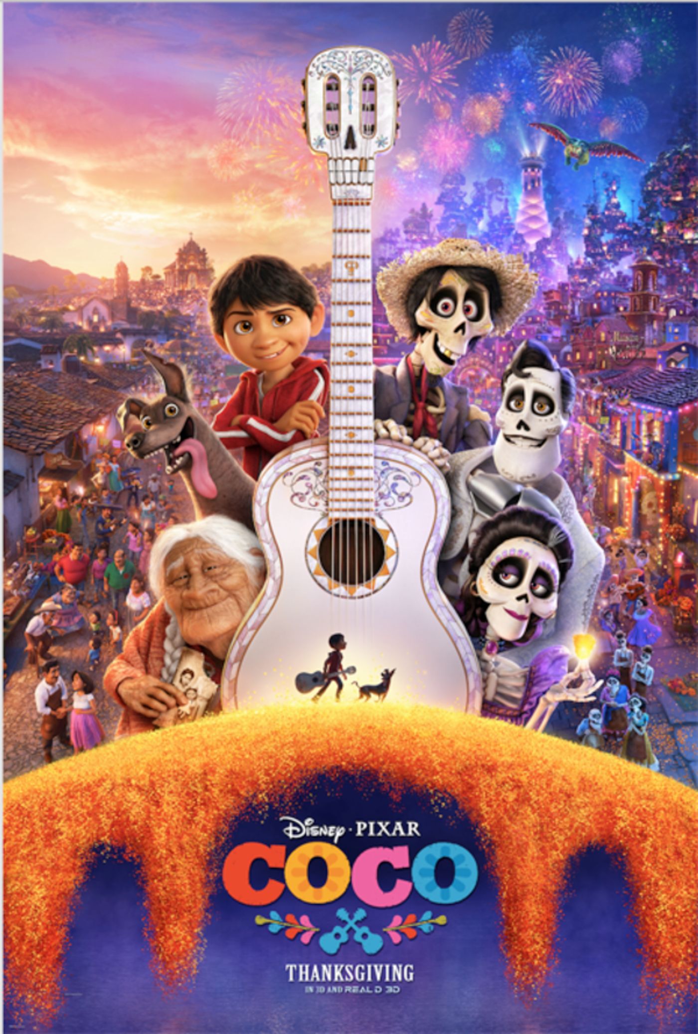 Photo Flash: Poster Art for Disney Pixar's COCO; New Trailer Premieres Tomorrow  Image