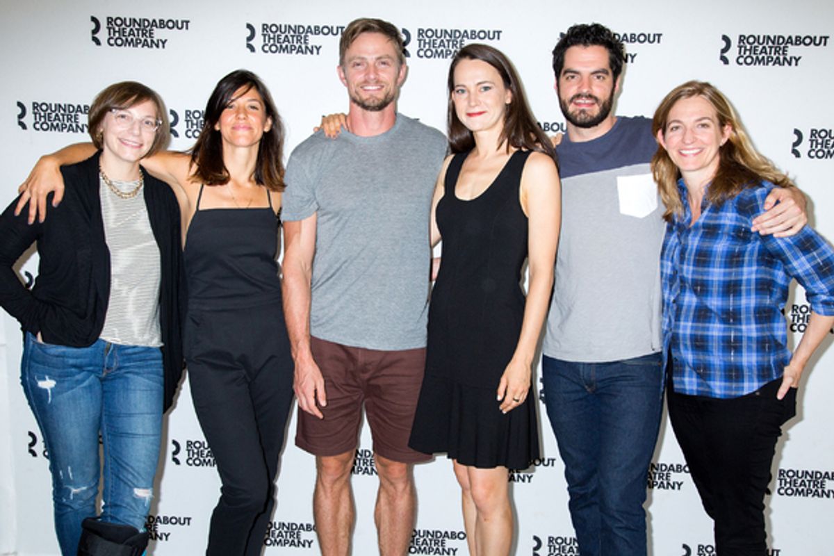 Anna Ziegler, Zoe Winters, Wilson Bethel, Natalia Payne, Alex Micklewicz, Gaye Taylor Upchurch at 