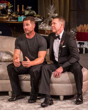 Luke Macfarlane and Brian Hutchison @ BroadwayWorld Luke Macfarlane and Brian Hutchison Photo