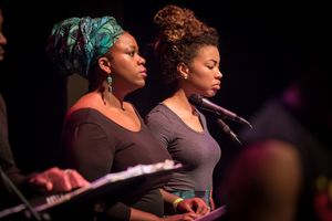 Moya Angela and India Carney Photo