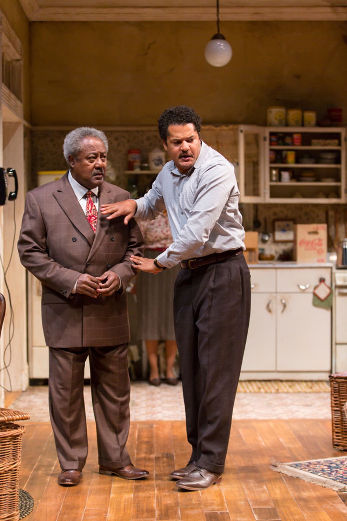 Willie Dirden and Brandon J. Dirden  at 