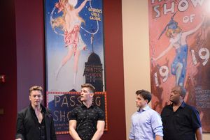 Brian Charles Rooney, Taylor Crousore, Jordan Ahnquist and Frank Viveros @ BroadwayWorld Brian Charles Rooney, Taylor Crousore, Jordan Ahnquist and Frank Viveros Photo