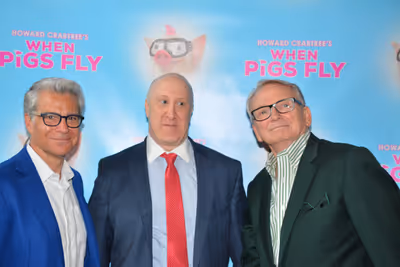 Mark Waldrop, Joshua Goodman and Bob Mackie Photo