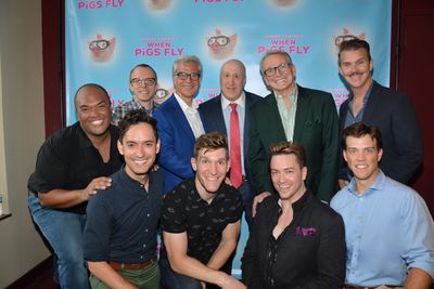 Ed Goldschneider, Mark Waldrop, Joshua Goodman, Bob Mackie and Denis Jones join the c Photo