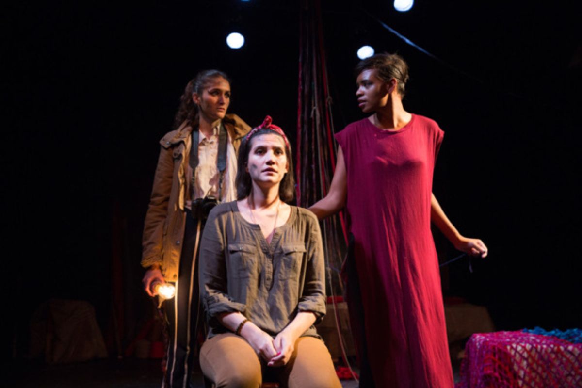 Maricelis Galanes, Jara Skagfjord, and Jes Davis at 