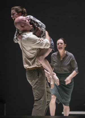 Ian Bedford, Catherine Combs and Andrus Nichols Photo