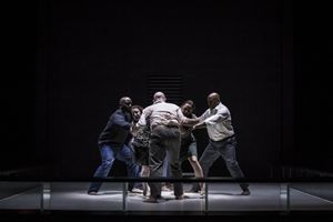 Ian Bedford, Catherine Combs, Ronald L. Conner, Ezra Knight and Andrus Nichols Photo