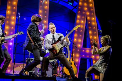 Christopher Weeks, Alex Harford, Jay Osbourne and Gemma Brodrick-Bower (Pauline) Photo