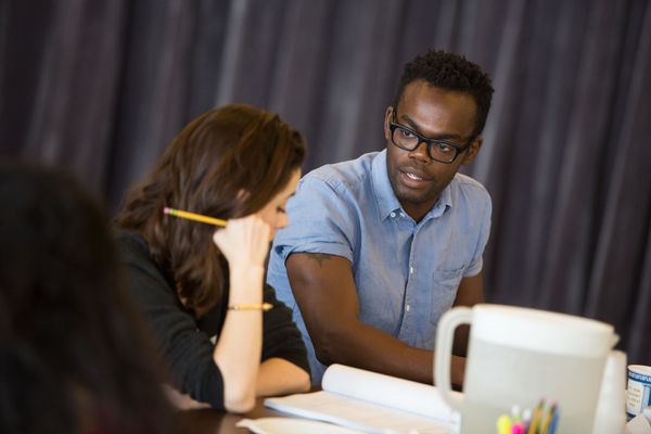 Cristin Milioti and William Jackson Harper Photo