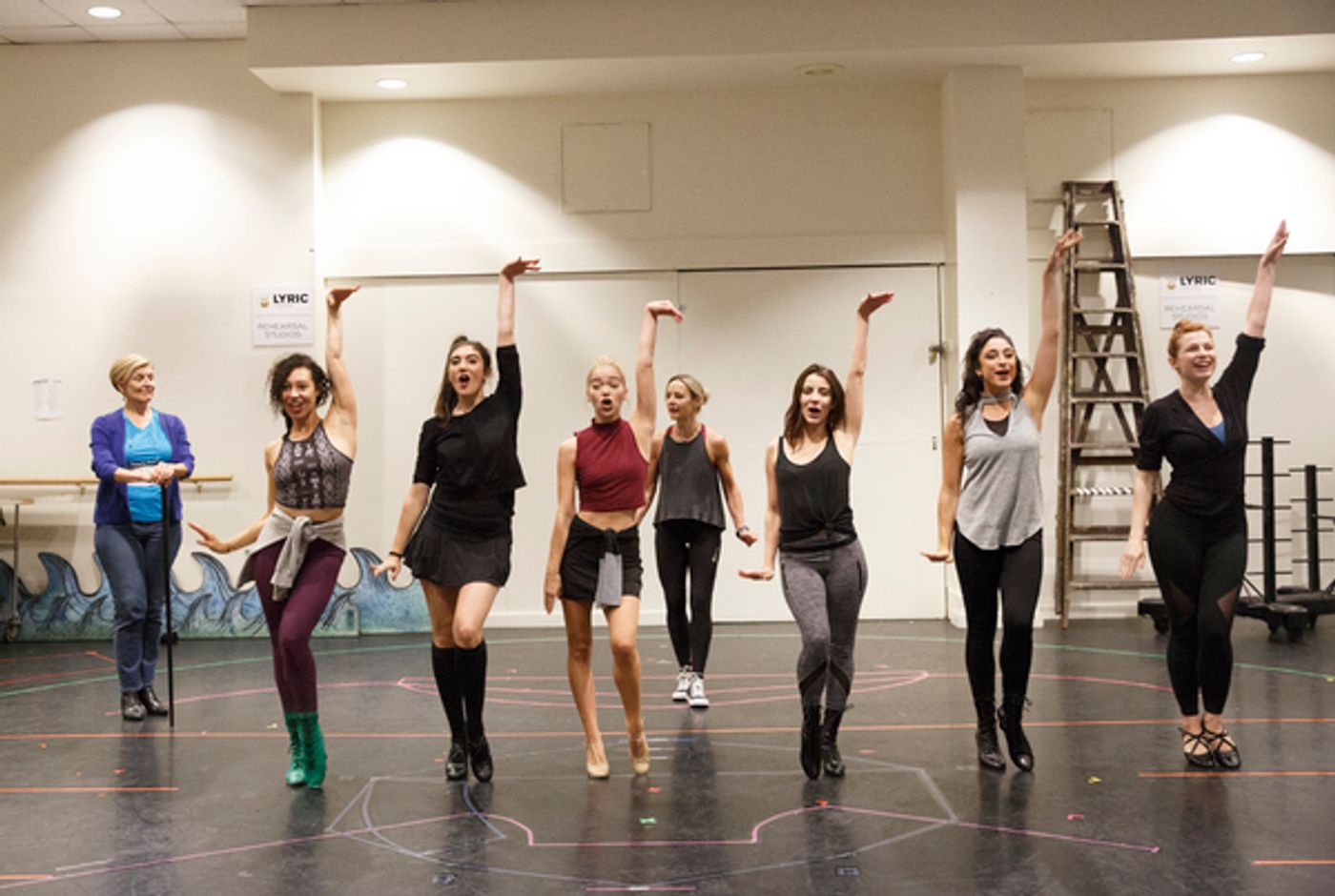 Photo Flash: Inside Rehearsal with Gardar Thor Cortes, Meghan Picerno and More for LOVE NEVER DIES on Tour  Image