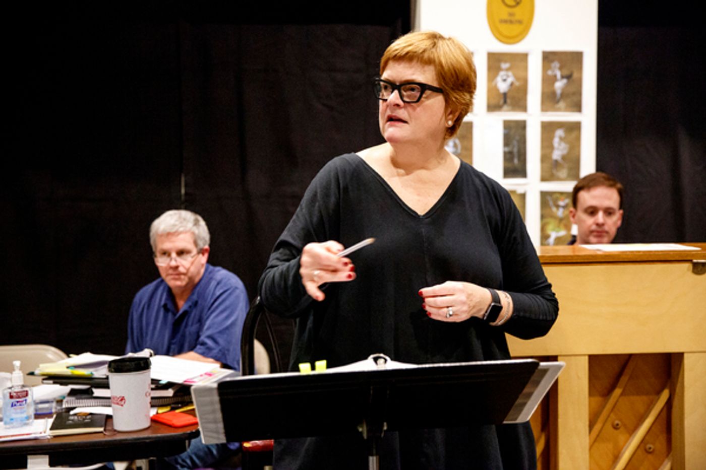 Photo Flash: Inside Rehearsal with Gardar Thor Cortes, Meghan Picerno and More for LOVE NEVER DIES on Tour  Image