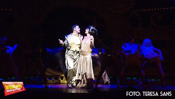 Ivan Labanda como Maestro de Ceremonias y Elena Gadel como Sally Bowles   Photo