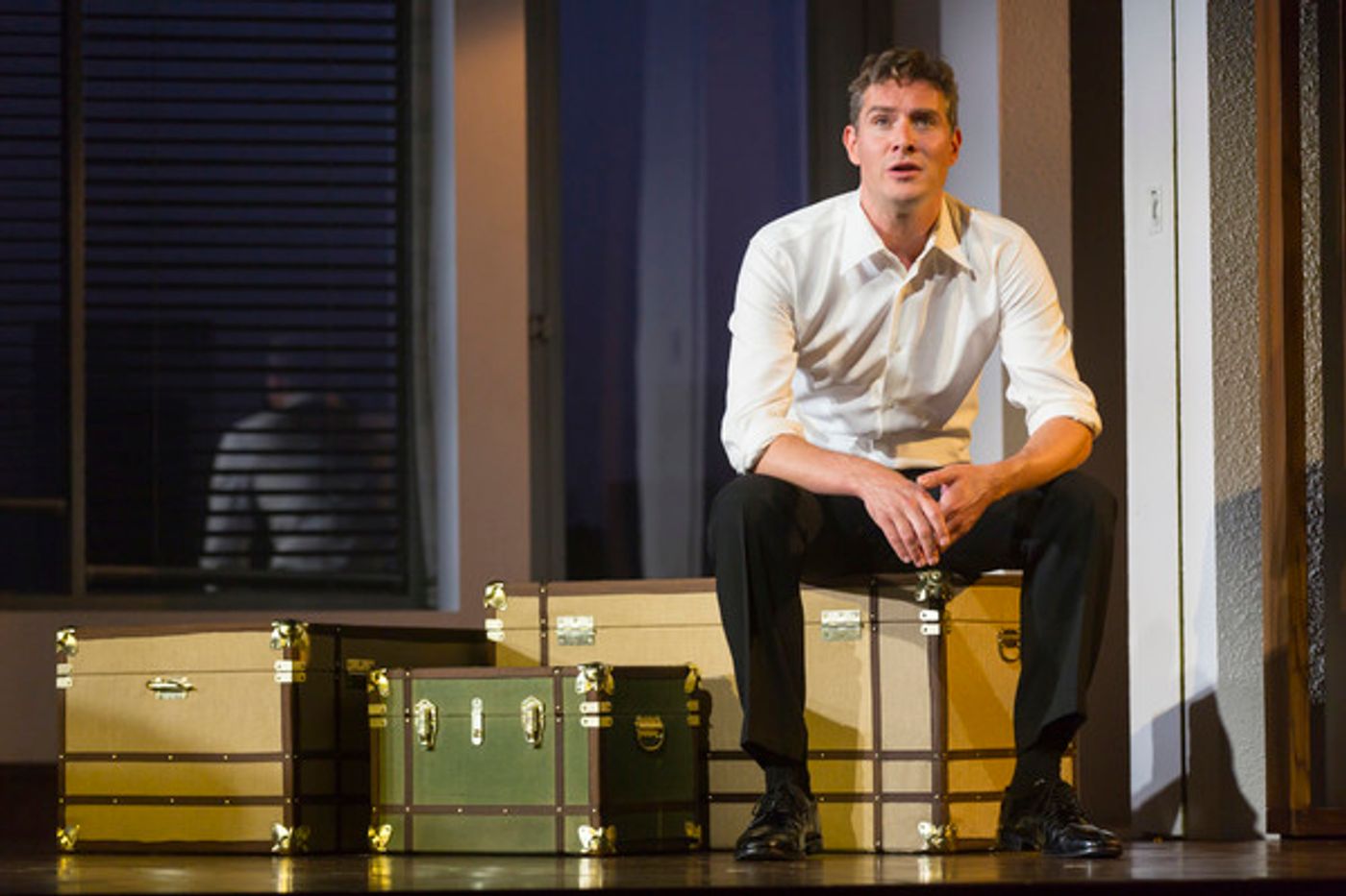 Photo Flash: First Look at Eden Espinosa, Mark Umbers, Damian Humbley and More in MERRILY WE ROLL ALONG at Huntington  Image