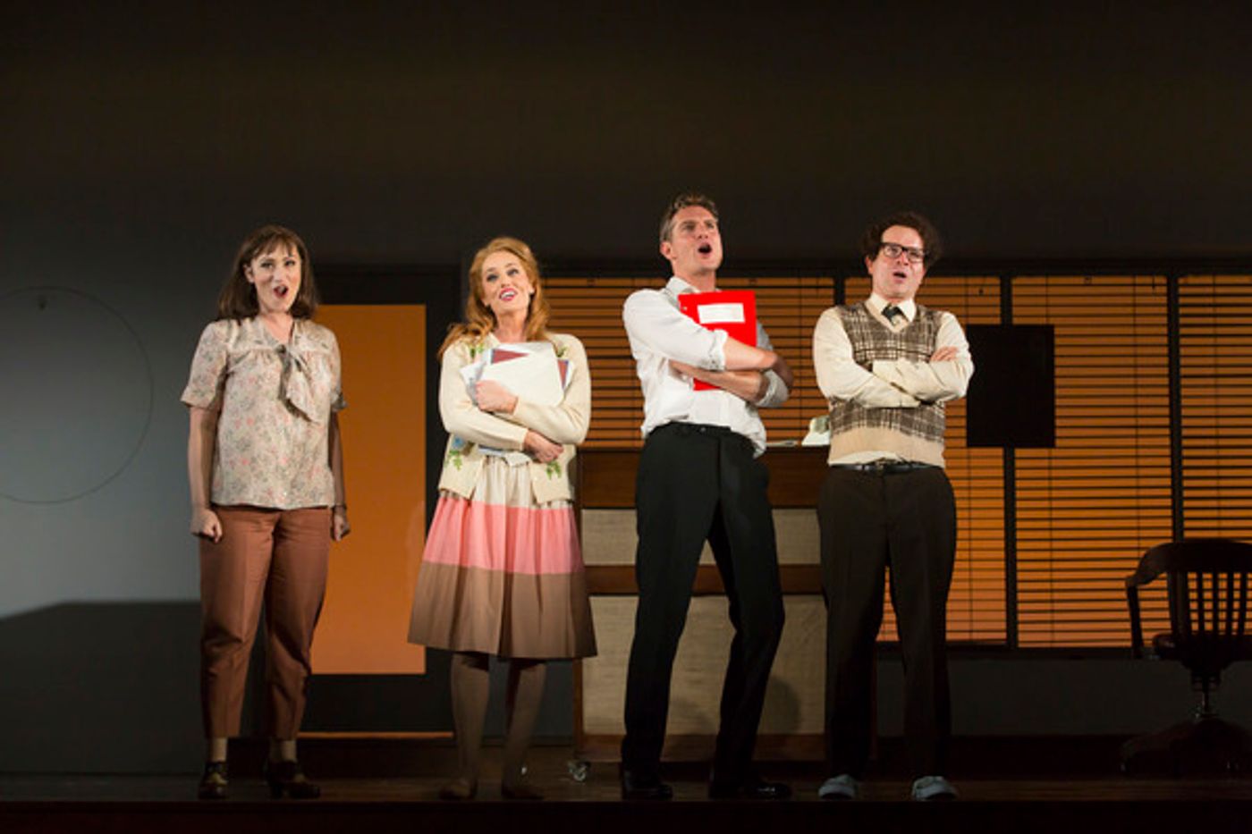 Photo Flash: First Look at Eden Espinosa, Mark Umbers, Damian Humbley and More in MERRILY WE ROLL ALONG at Huntington Photo Flash: First Look at Eden Espinosa, Mark Umbers, Damian Humbley and More in MERRILY WE ROLL ALONG at Huntington Image