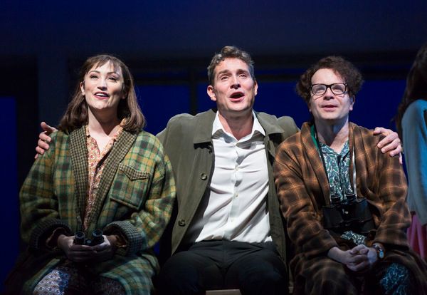 Eden Espinosa, Mark Umbers, and Damian Humbley Photo