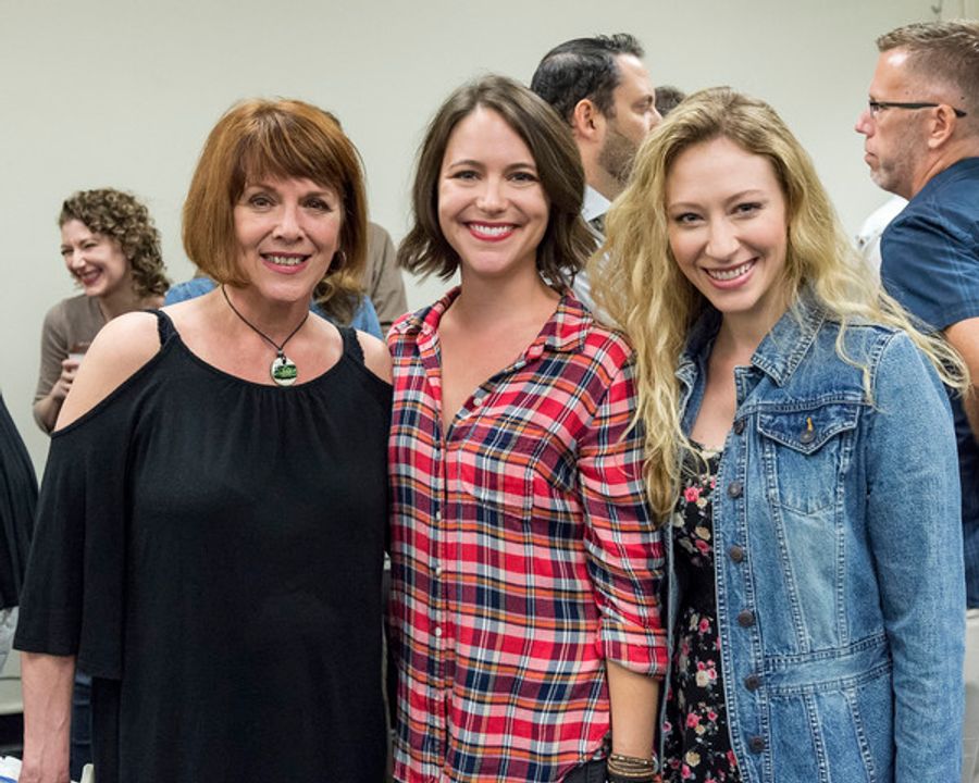 Photo Flash: Sneak Peek at Carmen Cusack and Company in Rehearsal for BRIGHT STAR at the Ahmanson; Cast Complete! Image