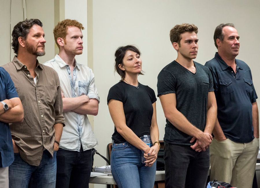 Photo Flash: Sneak Peek at Carmen Cusack and Company in Rehearsal for BRIGHT STAR at the Ahmanson; Cast Complete! Image
