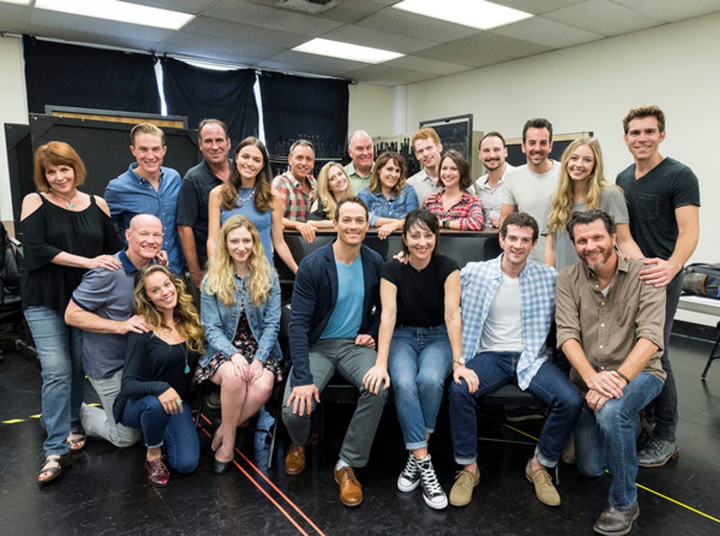 Photo Flash: Sneak Peek at Carmen Cusack and Company in Rehearsal for BRIGHT STAR at the Ahmanson; Cast Complete!  Image