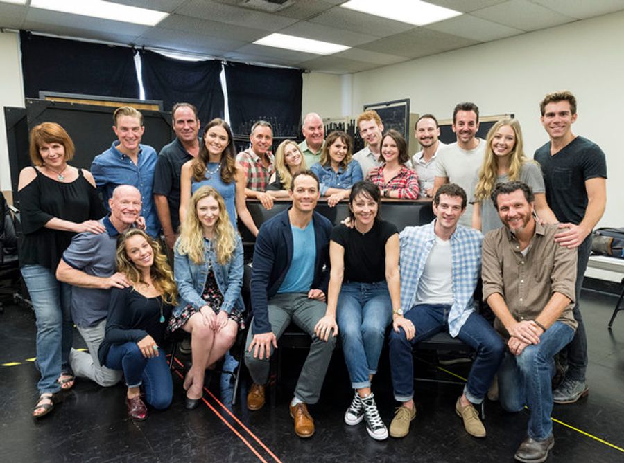 Photo Flash: Sneak Peek at Carmen Cusack and Company in Rehearsal for BRIGHT STAR at the Ahmanson; Cast Complete! Image