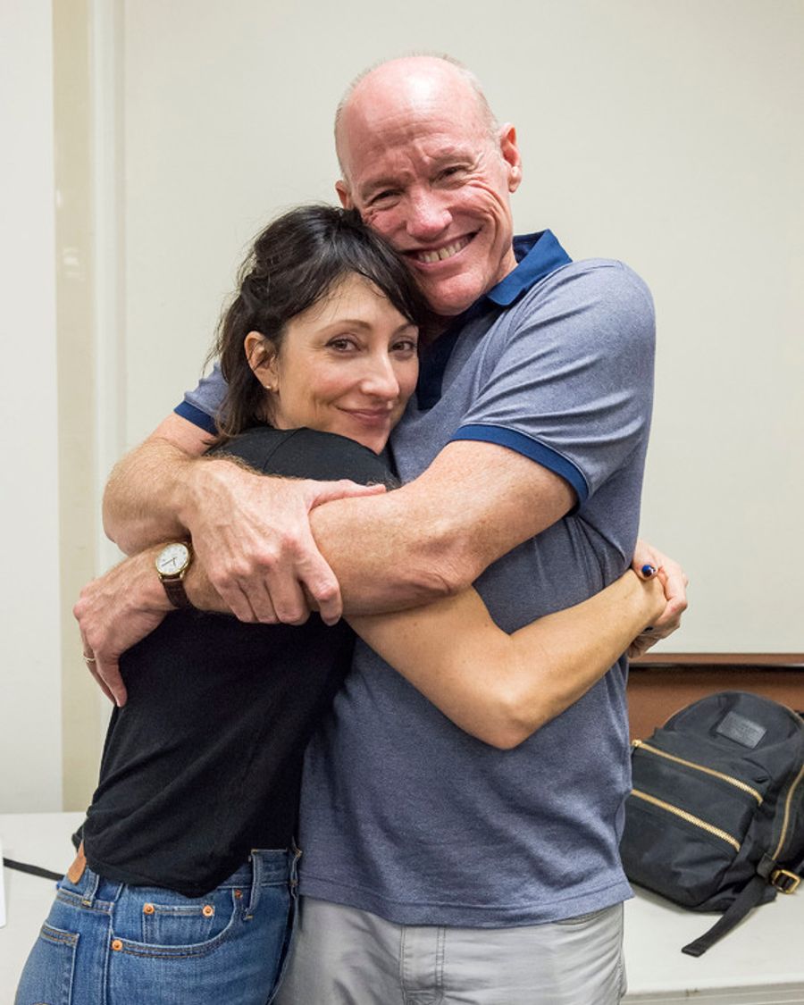 Photo Flash: Sneak Peek at Carmen Cusack and Company in Rehearsal for BRIGHT STAR at the Ahmanson; Cast Complete! Image