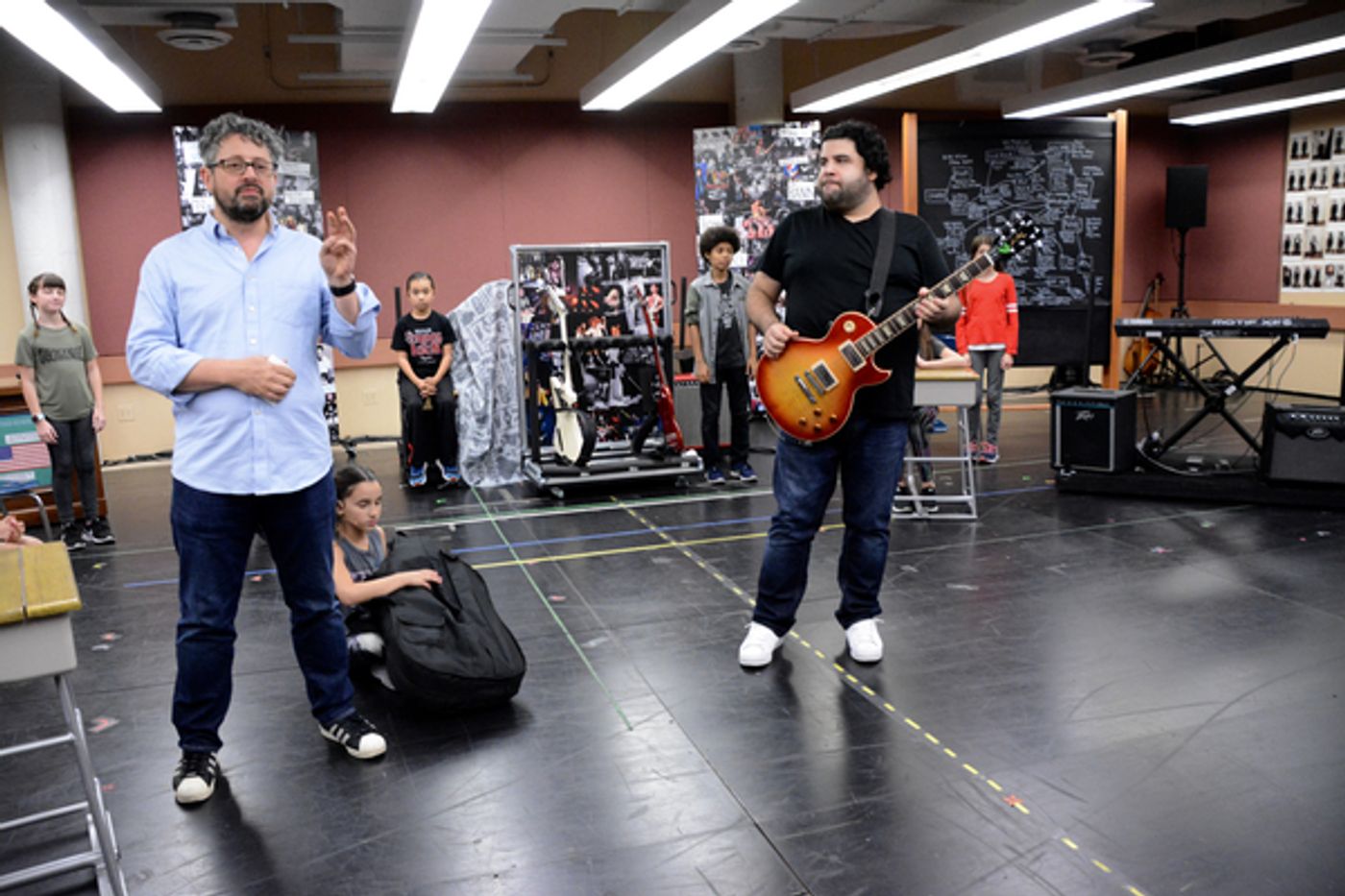 Photo Coverage: SCHOOL OF ROCK Touring Company Meets The Press  Image