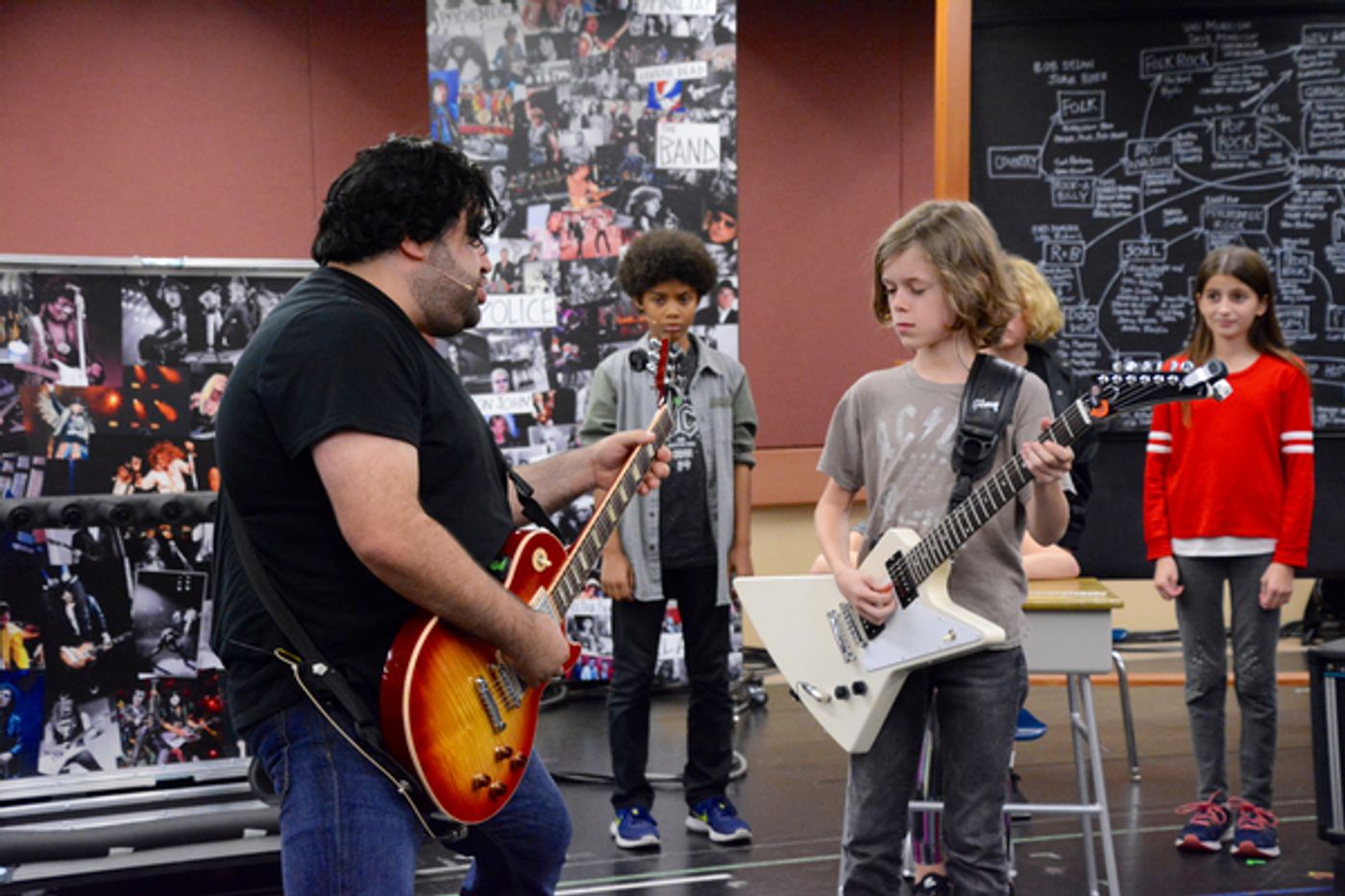 Photo Coverage: SCHOOL OF ROCK Touring Company Meets The Press  Image