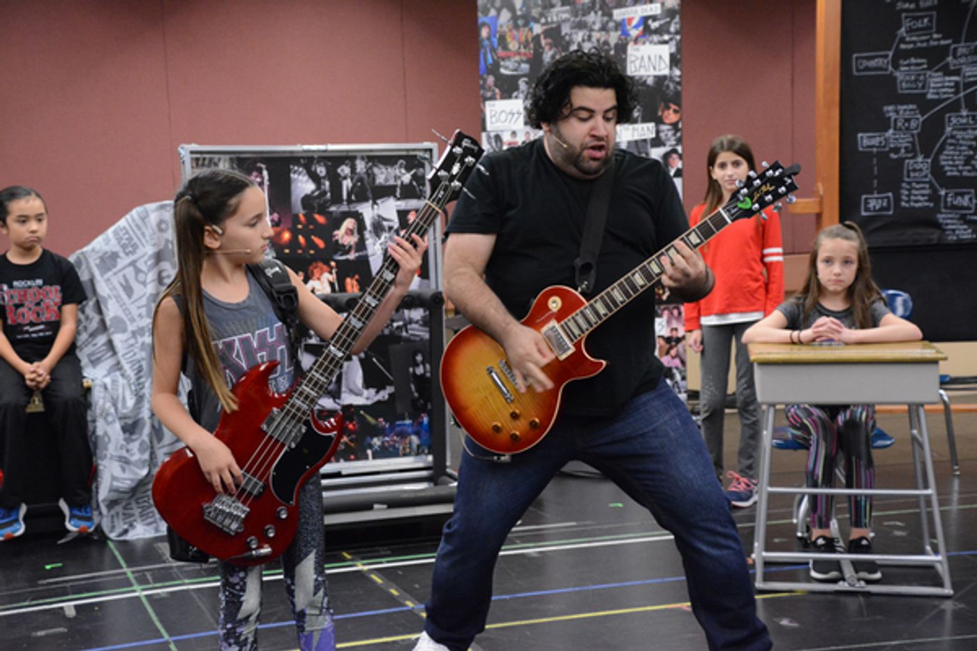 Photo Coverage: SCHOOL OF ROCK Touring Company Meets The Press  Image