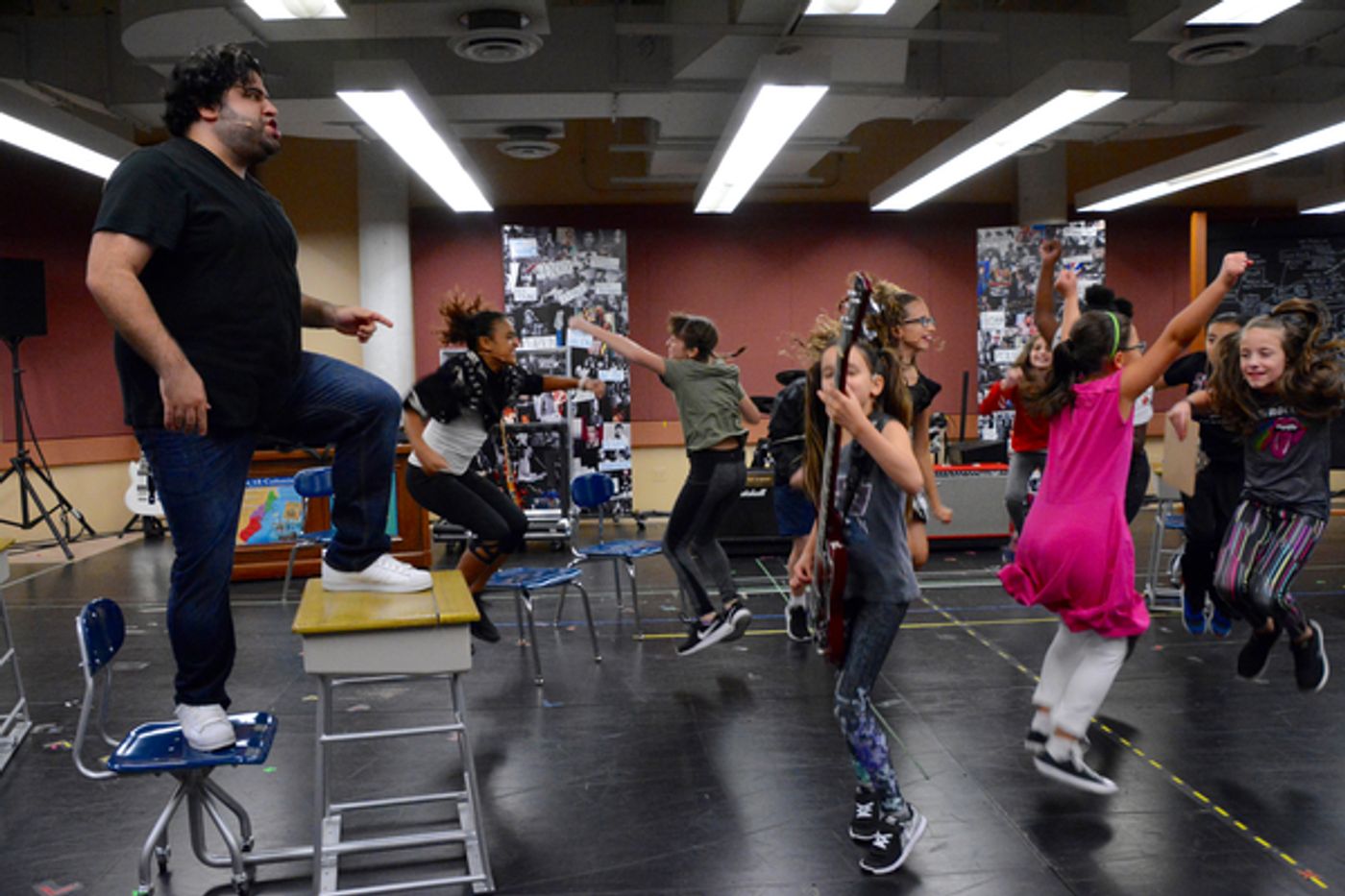 Photo Coverage: SCHOOL OF ROCK Touring Company Meets The Press  Image