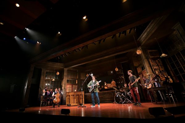 South Coast Repertory's 201â€‹7 â€‹production of â€‹Once, book by Enda Photo