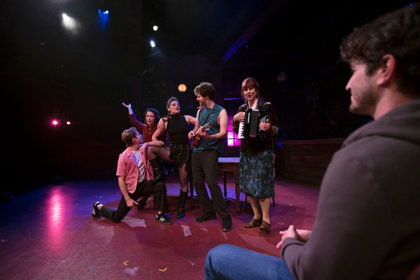 Christian Pedersen, Amanda Leigh Jerry, Cassidy Stirtz, Zack Spound, Diane King Vann  Photo